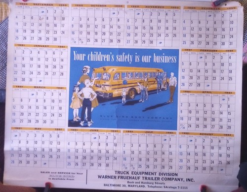 1960 bluebird school bus - bluebird,