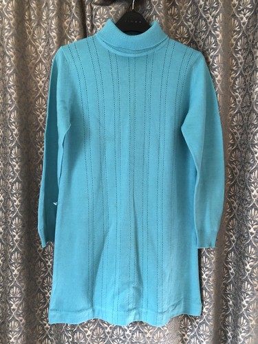 Vintage blue knitted - vintage, 60’s