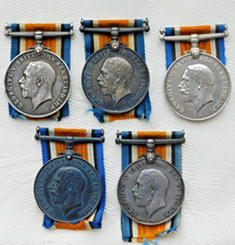 5x WW1 WORLD WAR ONE RFC VAD