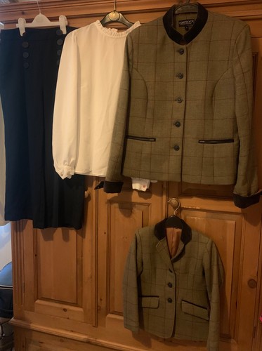 Equitech lead rein tweed