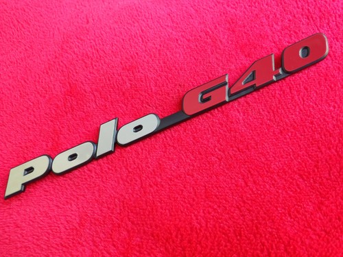 Polo g40 emblem - vw,