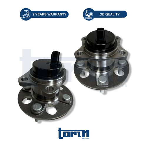 Rear wheel hub bearings with - rear,
