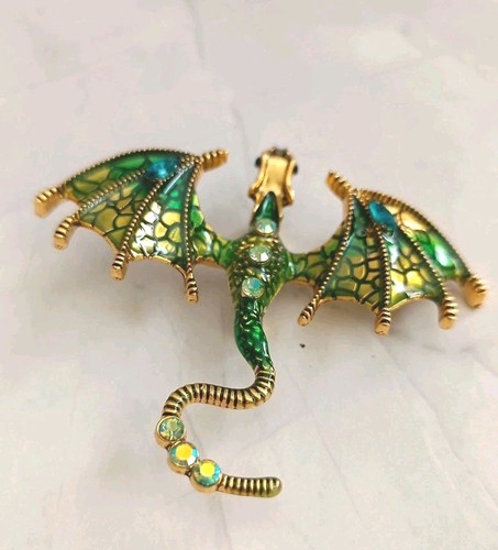 Gold tone green yellow - gold,