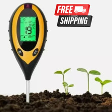 4-in-1 Digital Soil PH Tester – Moisture, Temperature & Light Meter for Plants
