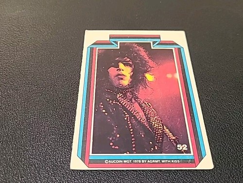 1978 kiss trading cards 52 - 1978, #