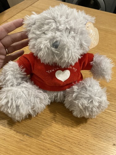 Card factory grey - teddy, bear