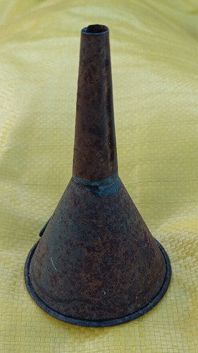 Vintage conical metal filter - vintage,