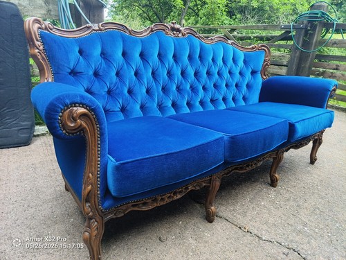 Baroque style seater sofa - 3,