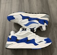 Saucony Unisex Blue/White Grid Shadow 2 Trainers UK Size 5.5 Eur 39 Sneakers