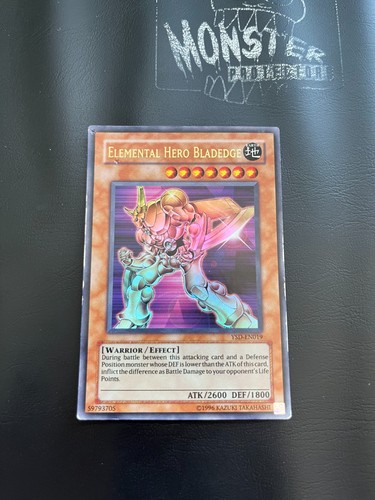 Yugioh elemental hero bladedge - yugioh,