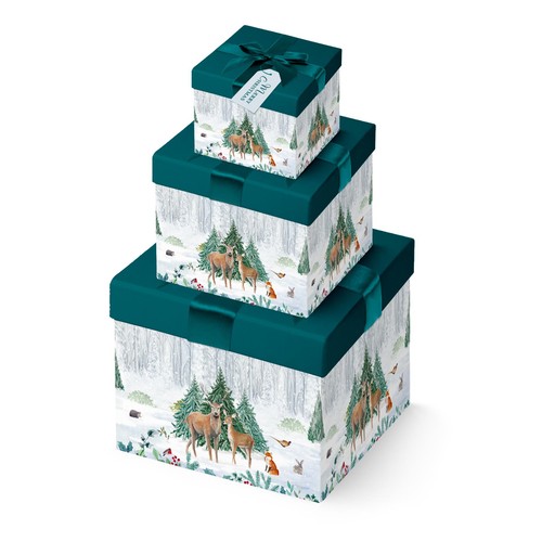 Christmas gift boxes pack - 3,