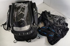 Oxford Humpback Lifetime Luggage Motorcycle Tail Bag with Rain Cover & Straps