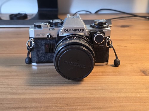 Olympus 35mm slr camera - olympus, om-10