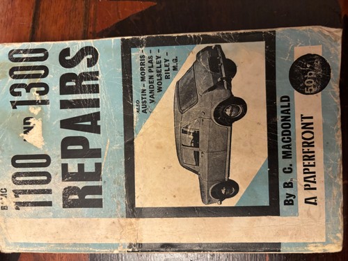 Blmc 1100 1300 - repairs., austin