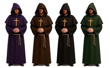 Adults Medieval Monk Gothic