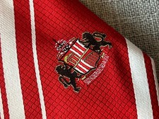 Sunderland club tie 100% Silk