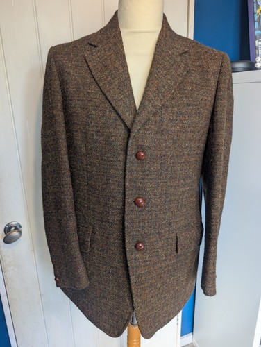 Vintage harris tweed blazer - harris,