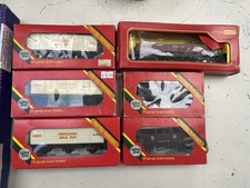 OO Gauge Hornby Wagons x 6, Boxed