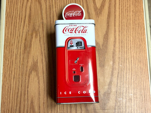 Coke bank coca cola tin - bank,