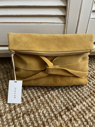 Jigsaw suede fold - jigsaw, large