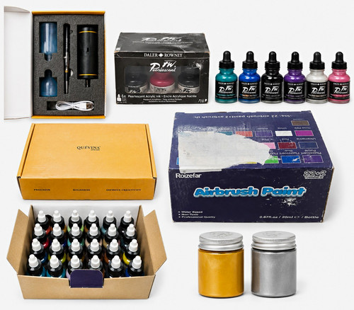 Cordless airbrush and assorted - airbrush,