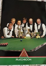 Matchroom Brochure of First Snooker Players In England