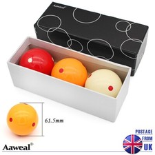 3xCarom Billiard Pool Ball