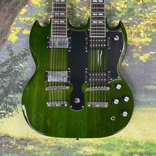 Custom Rare Green Double Neck
