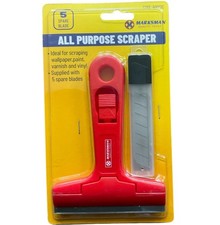Pro Heavy Duty Scraper Stainless Steel Paint Filler Wallpaper Scraper Decorate