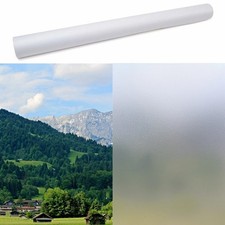 Privacy White Frosted Window Film Frost Etched Glass Sticky Back Window Vinyl