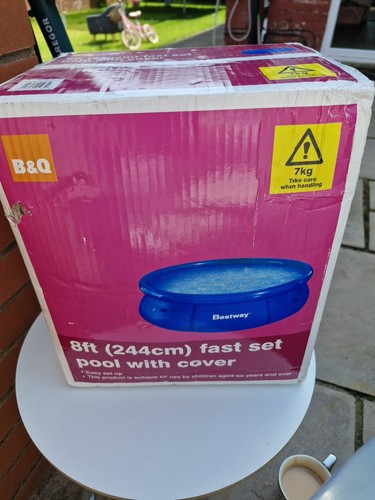 Bnib bestway 8ft pool with - pool,