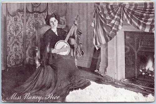 Miss nancy price banjo - nancy, antique