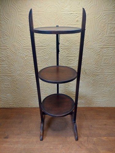 Vintage wooden foldable - vintage, tier