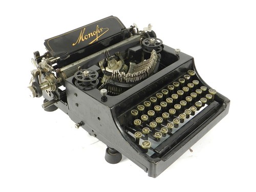 Rare monofix typewriter 1921 - rare!,