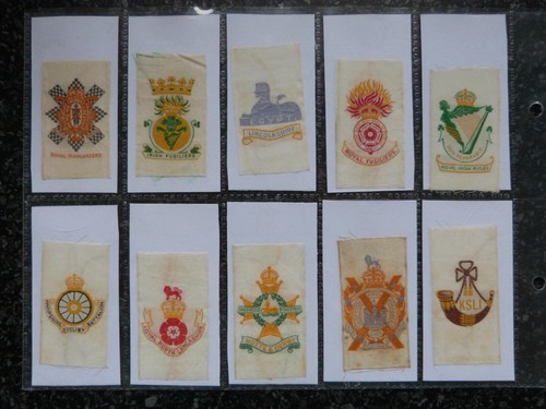 Silk cigarette cards - 10,