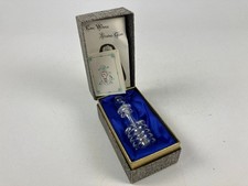 Eric White Studio Glass Signed Decorative Perfume Bottle with Stopper Vintage