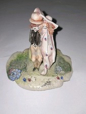 Vintage Lino Zampiva Porcelain Figurine of an Enamoured Couple (signed)