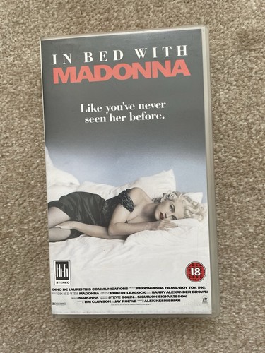 Bed with madonna vhs - madonna,