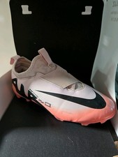 Nike Mercurial Air Zoom Pink And White Football Boots Size 7