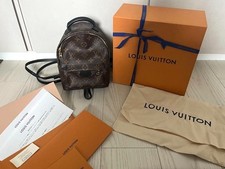 LOUIS VUITTON Mini Backpack Bag Palm Springs M41562 Purse Monogram Auth New rcpt