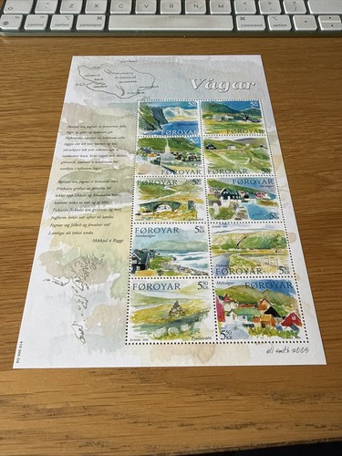 Faroe islands mnh 2005 sg473 - islands,