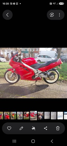 Honda vfr750f red - vfr750f-l, in