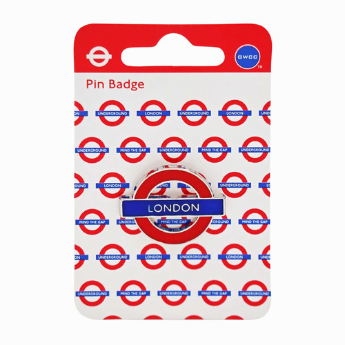 London underground pin badges - underground,