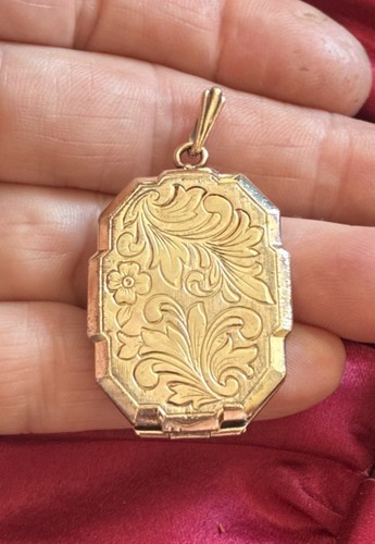 Large vintage 9ct rolled - vintage, gold
