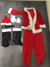 Brand New Father Christmas Santa Full Costume Size UK Mens Large Fancy Dress