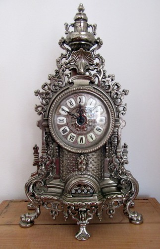 Large ornate rococo mantel - rococo,