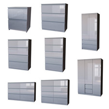 Modern Grey Chest of Drawers
