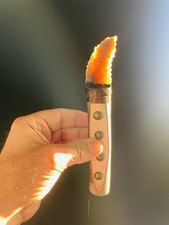 Hand Knapped Flint Tool With
