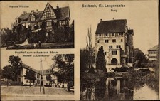 Ak Seebach Weinbergen im