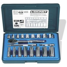 Signet 20pc Sae Socket Set 3/8